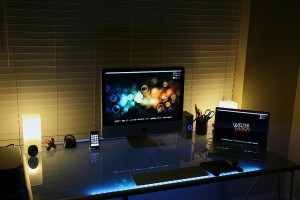 led - oświetlenie w biurze